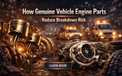 How Genuine Vehicle Engine Parts Reduce Breakdown Risk
