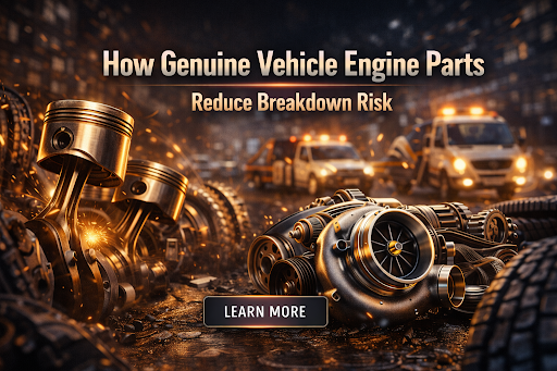 Genuine Vehicle Engine Parts Reduce Breakdown Risk