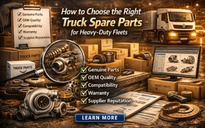 How to Choose the Right Truck Spare Parts for Heavy-Duty Fleets
