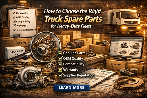 Right Truck Spare Parts for Heavy-Duty Fleets